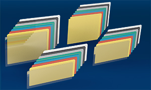 KANBAN-Etikettenhalter und -hüllen